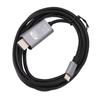 Type C To HD Multimedia Interface Cable 4K 30Hz Plug and Play UHD USB C To HD Multimedia Interface Adapter Cable