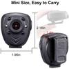 High Quality Mini Camera HD1080P Sports Video Recorder Built-in 32GB Memory Card Wearable Police Camera with Night Vision Function
