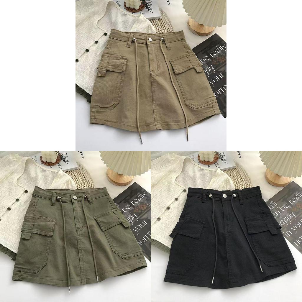 Denim Skirt For Women Summer High Waist Slim Fit Short Skirt Fashionable Casual Wear