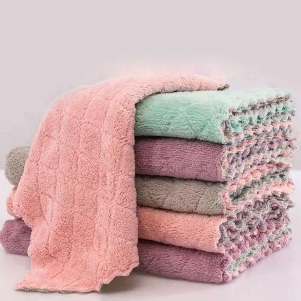 Суперабсорбирующая салфетка из микрофибры для уборки Удаляет масло Чистящие полотенца Дом Кухня