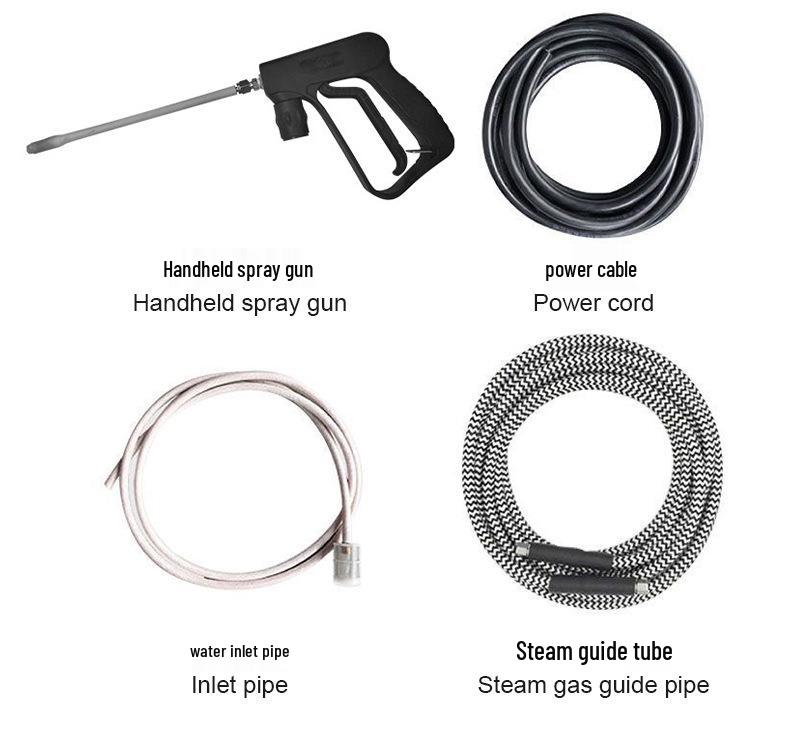 Yaqiang High-Power Industrial Steam Cleaner - 24h Continuous Operation for Car Wash & Hotel Use