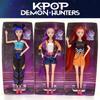 НОВИНКА Аниме KPop Охотники на демонов Кукла Виниловая игрушка Руми Мира зой Персонаж виниловая маска фигурка Подарок на день рождения Фан-клуб Девочки Рождественские подарки