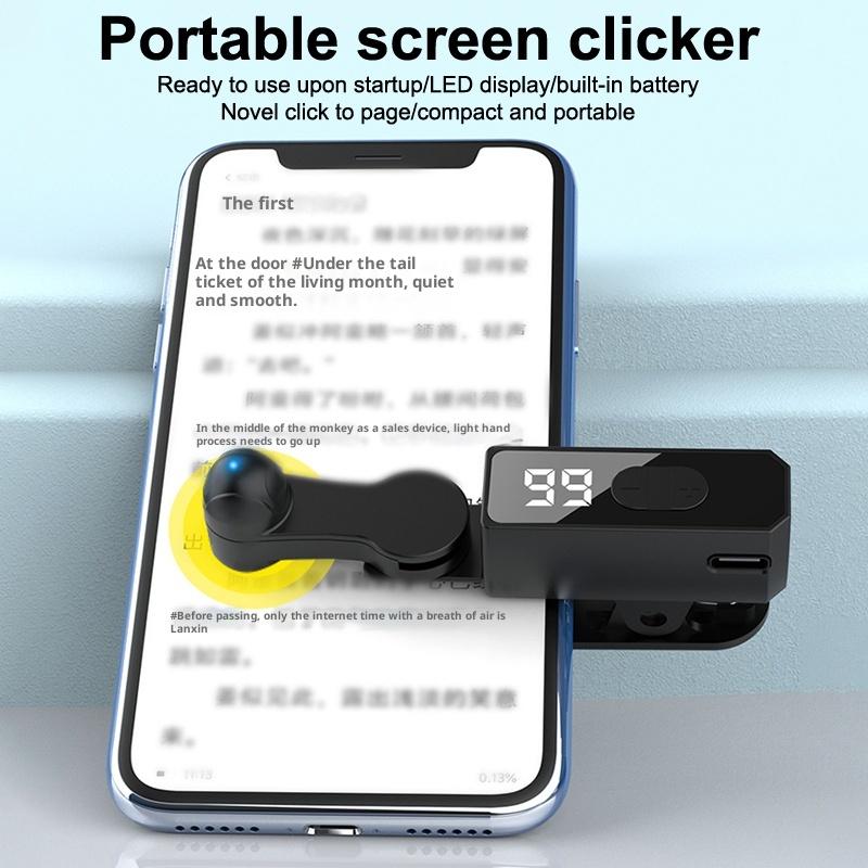 Экранный автоматический кликер для приложений смартфона Видео прямая трансляция гаджет смартфон игровой экран сенсорные штативы расходные материалы для таппера экрана