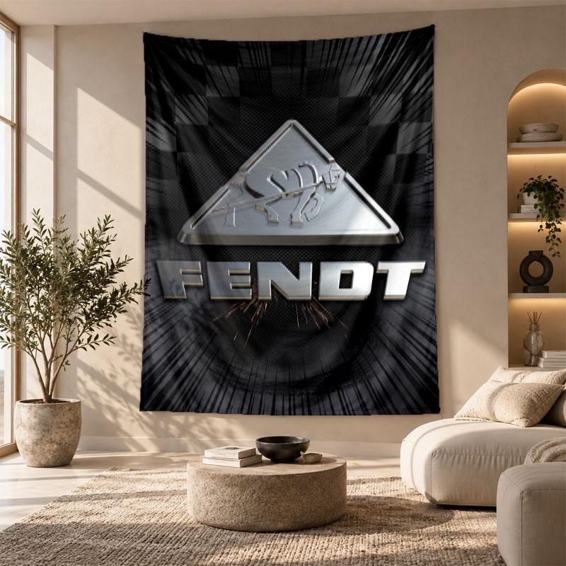 Декоративный Гобелен, Настенное Искусство с Принтом Fendt, Легкое Настенное Украшение для Фона Спальни
