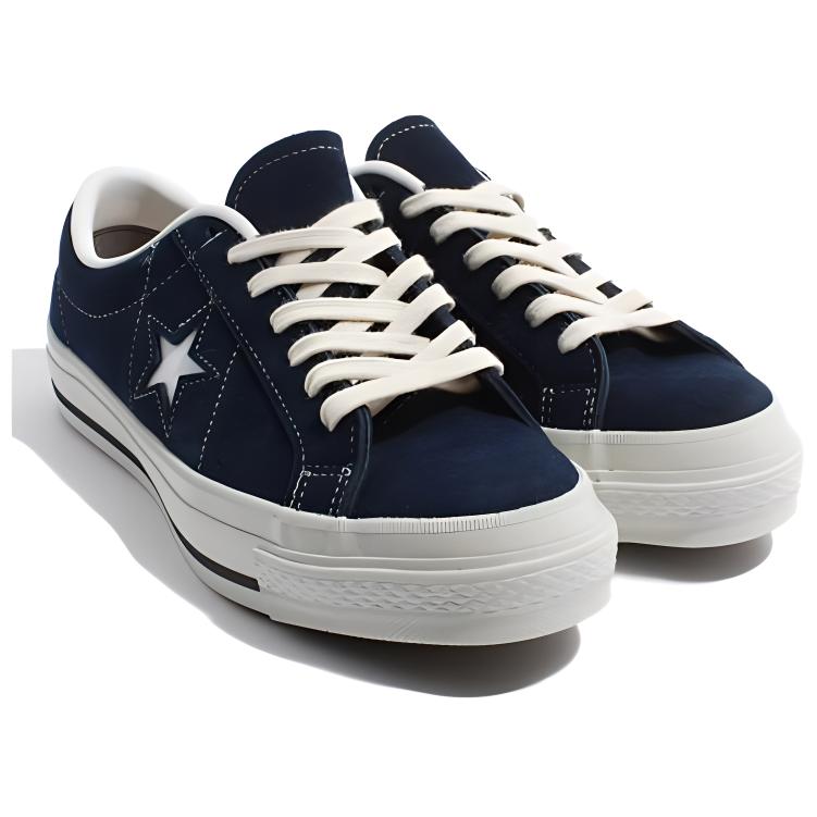 Converse Кеды унисекс Billys X One Star J из замши, повседневные, удобные, с низким верхом, парусиновые кроссовки, сине-белые 35200770