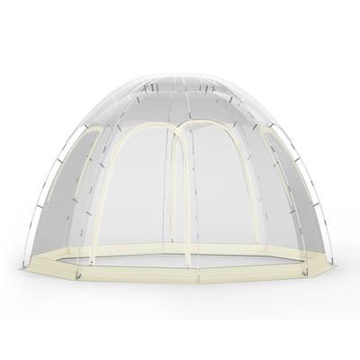 Садовая палатка для вечеринок на 8-10 человек, купольная палатка-пузырь, мини-теплица, большая, мгновенная