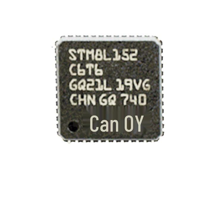 8-битный микроконтроллер STM8L152C6T6, корпус LQFP-48