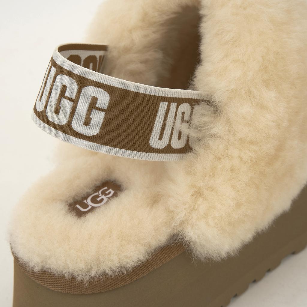 UGG Funkette Slipper Chestnut женские кроссовки коричневые 1113474-CHE