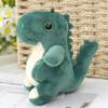 Charming Green Dinosaur Plush Keychain Adorable Dino Stuffed Toy For Bags