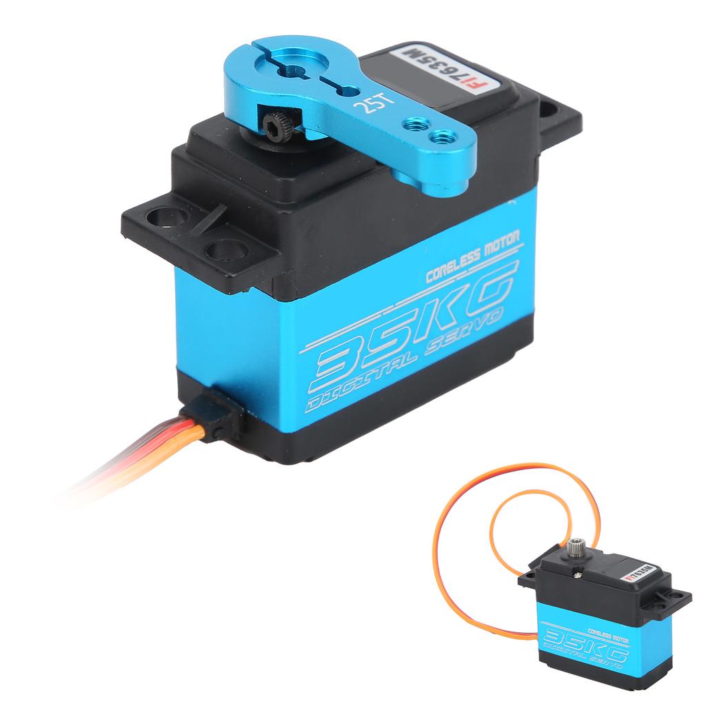 FI7635M Standard Metal Gear Digital Servo 35kg for 1:8 1:10 RC Airplane Cars Parts