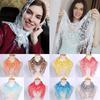 Women's Shawl Lace Scarf Tassel Floral Summer Clothing Accessories 150x40cm Fashion Scarves