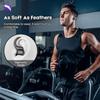 TWS Bluetooth-наушники с микрофонами Спортивные ушные крючки со светодиодным дисплеем Беспроводные наушники Hi-Fi стерео наушники Водонепроницаемые гарнитуры