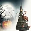 Whimsical Witch Resin Craft For Home And Garden Enhancement During Halloween