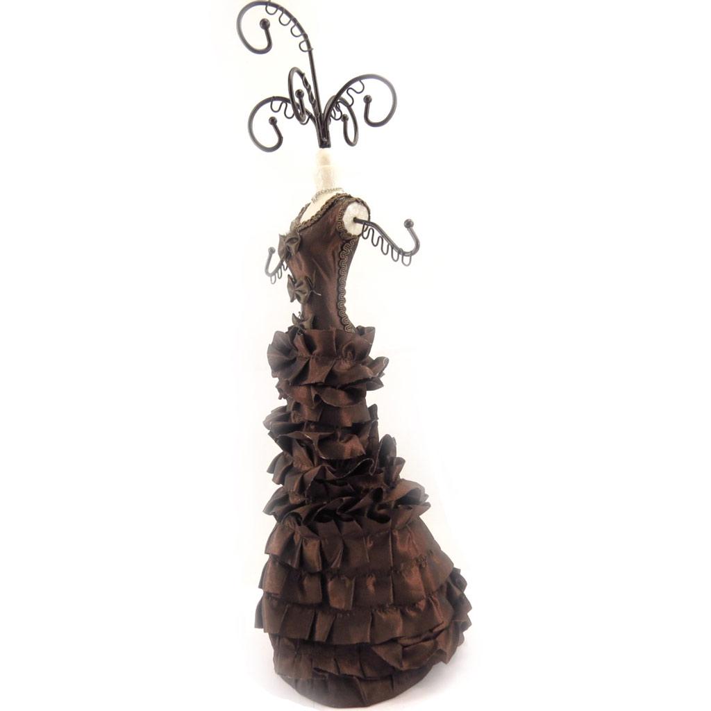 Les Trésors De Lily [K6874] - Коричневый держатель для ожерелья 'Scarlett'