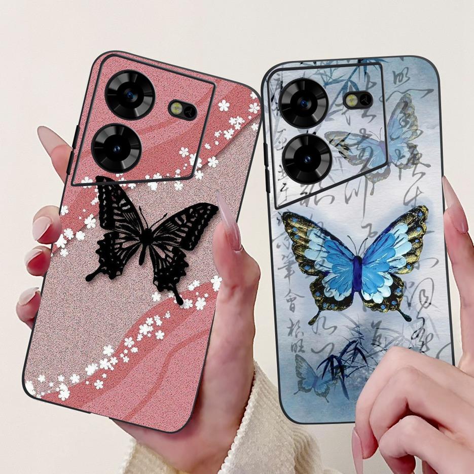 For Tecno Pova 5 Case LH7n Cute Fashion Pattern Cover Soft TPU Phone Cases For Tecno Pova 5 Pro LH8n Pova5 Pro Back Cover Bumper