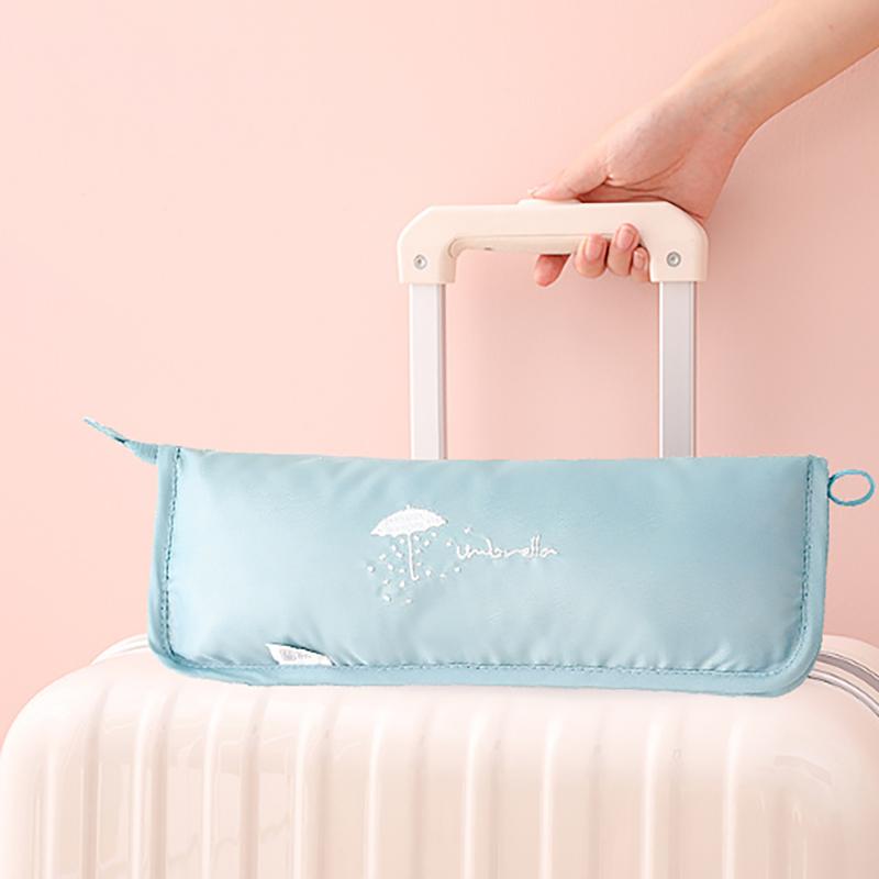 Маленький свежий принтовый зонт сумка для хранения клатч-типа абсорбирующий складной зонт сумка для выхода портативная водонепроницаемая сумка для хранения