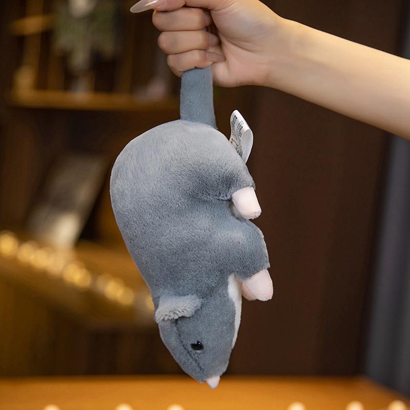 32Cm New Mini Soft Plush Simulation Mouse Plushie Doll Stuffed Rat Plush Animal Toy Mascot Peluche Mouse Doll For Pet