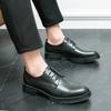 2024 Spring Elevated Men's Formal Fashion Breathable Business Versatile Casual Groom Knight Designer Leather Shoes