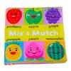 Baby Shower Book, Non-toxic Fabric Soft Baby Cloth Book, Waterproof Early Education Toys for 6 To 12-18 Months Old Baby Wrinkled Cloth Book Bath Toy