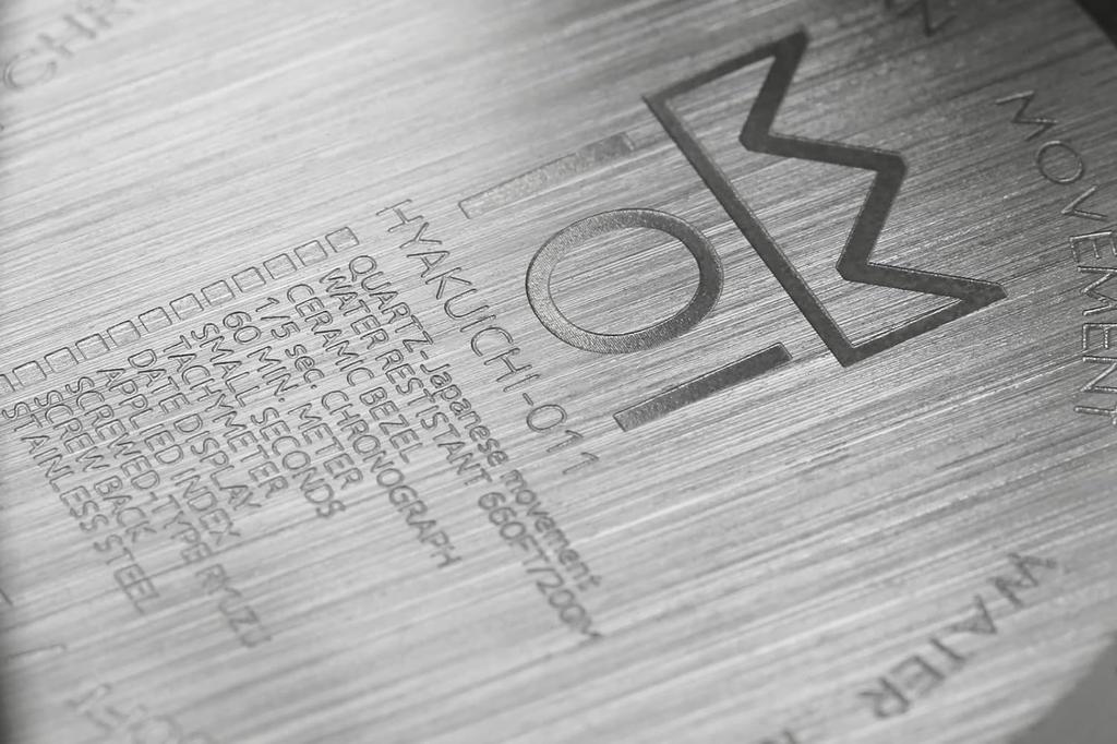 [HYAKUICHI 101] No.11 Hyakuichi Diver's Chronograph Ceramic Bezel Black X Matte White BKWH