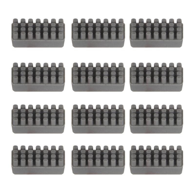 1/2/4Set Silicone Brush Nozzles Wiper Mounted Scrubbers Print Head Cleaner Printer Head Wiping For P2S 3D Printer