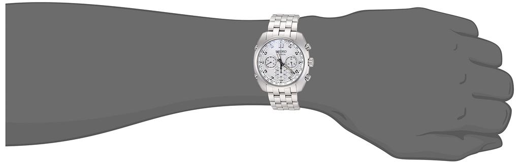 Часы Astron ORIGIN Series Solar Radio 8B92 Chronograph Titanium SBXY025 Silver [Seiko Watch] Мужские