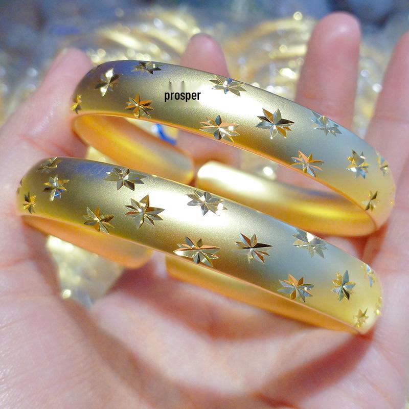 Вьетнамский латунный браслет с золотым покрытием с дизайном Дракона и Феникса