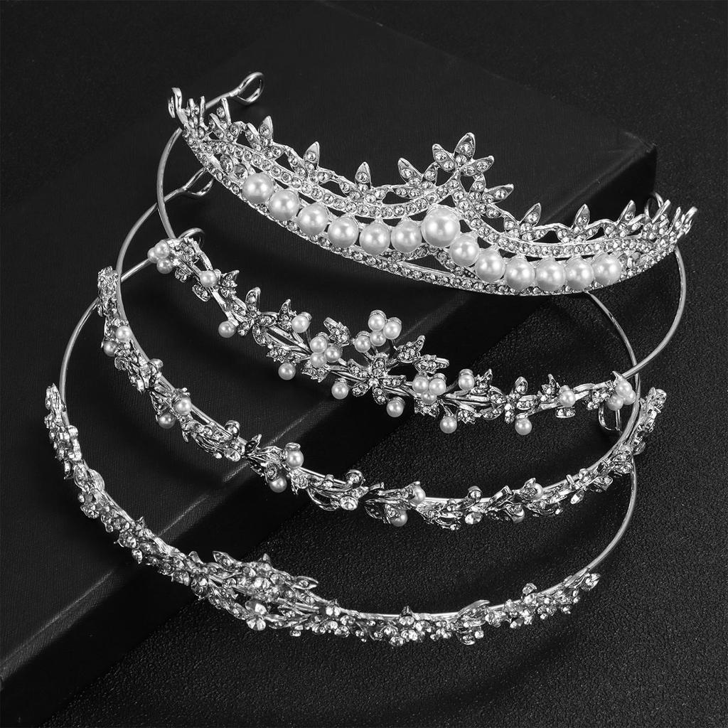 Girls Wedding Party Headdress Crown Headbands Fashion Hair Accessories Princess Tiara Headpieces