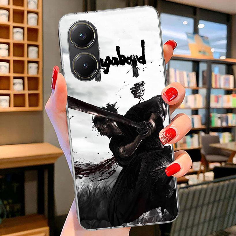 Vagabond Samurai Comic Phone Case For Xiaomi Poco F7 Ultra X7 X6 X5 Pro M7 Redmi 15C 15 13C 13 12C 12 10C 10 9A 9C 9T 9 Shell Po