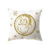 Christmas Theme  Decoration Printing Pattern Cushion Cover Home Living Room Sofa  Pillow