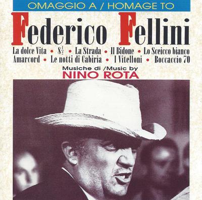 CD NINO ROTA - Omaggio A - Посвящение Федерико Феллини CD979 Discomagic Reco 1993 Италия Джаз Б/у