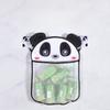 Baby Girl Cartoon Animal Shower Hanging Basket Cute Mesh Bag Bathroom Storage Organizer Holder for Kid Bath Water Toys Net Pouch