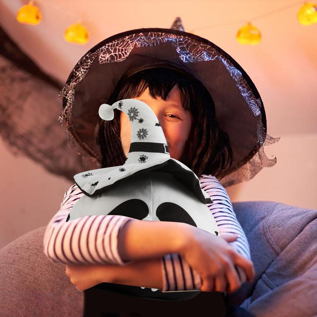 Подушка на Хэллоуин Милая плюшевая игрушка на Хэллоуин Украшение для семейной вечеринки Плюшевая игрушка-подушка Подушка для украшения вечеринки на Хэллоуин