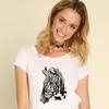 Women's T-shirt - ZEBRA