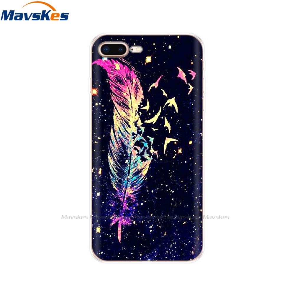 Мягкий чехол для iPhone 8 plus Чехлы Обложка Силиконовая оболочка Чехол для Apple iPhone 6s 6 plus 7plus Funda coque etui bumper цветной