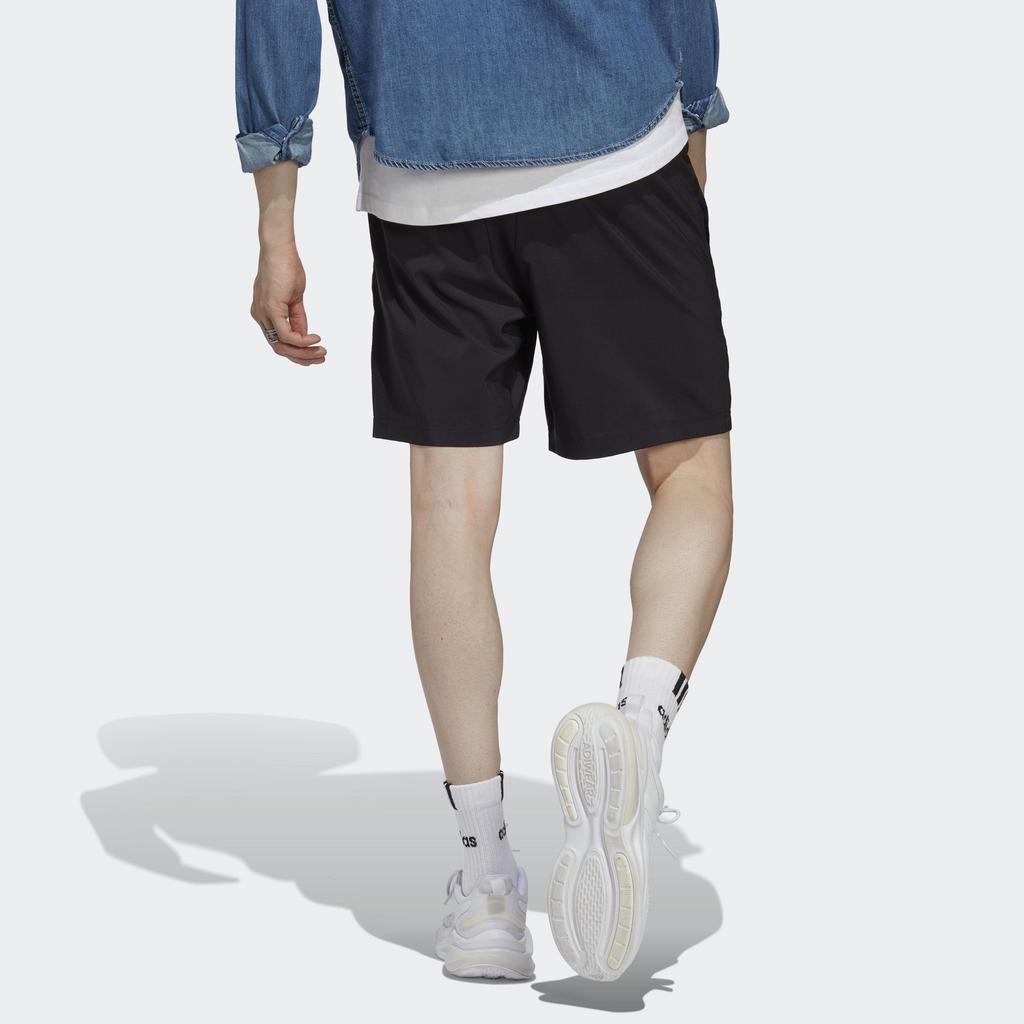 adidas Мужские шорты Aeroready Essentials Chelsea с однотонным логотипом на шнурке, черные IC9392