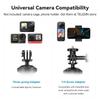 Bike Motorcycle Clip 360° Super Clamp 1/4" Hole Bracket Expansion Mount For DJI Action 4 Insta360 Ace Gopro 13 Camera Accessory