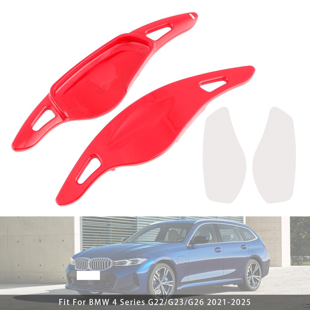 Удлинители подрулевых лепестков для BMW G20 G21 G30 G31 F40 F22 F23 Красный