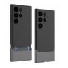 Чехол для Samsung Galaxy S24 Ultra Plus, ультратонкий приятный для кожи матовый контрастный цветной объектив, противоударный защитный твердый чехол