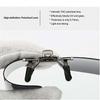3 Pack, Clip On Flip Up Polarized Lens For Uv Protection Sunglasses/dian01