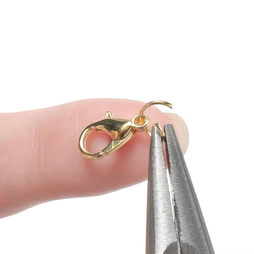 12 Grids Jewelry Findings Set Chain Closure Repair Tools Kit Pliers  Necklace Repair