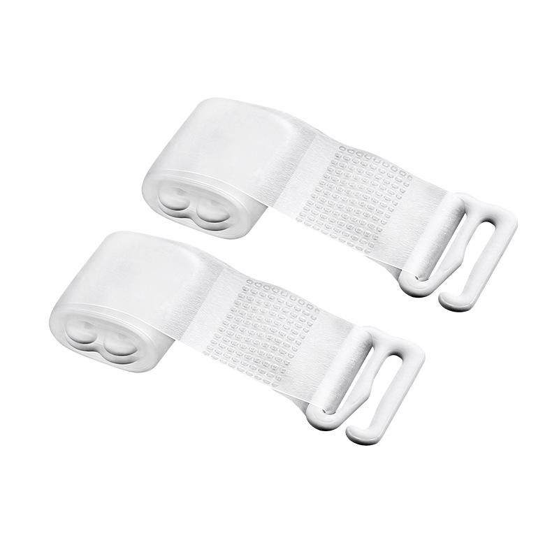 3 пары металлических пряжек для бюстгальтера, ремни, пояс для женщин, прозрачный силиконовый бюстгальтер, регулируемый невидимый ремень для нижнего белья, аксессуары