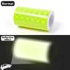 Reflective Tape Stickers Car Styling Shiny White Red Yellow Orange Safety Reflectors Mateiral For Automobiles Motorcycle