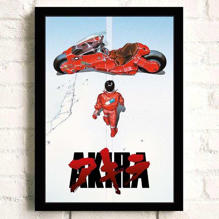 Japanese Anime AKIRA Poster and Print Room Decor Cartoon Character Picture Wall Art Canvas Painting Living Room Decor