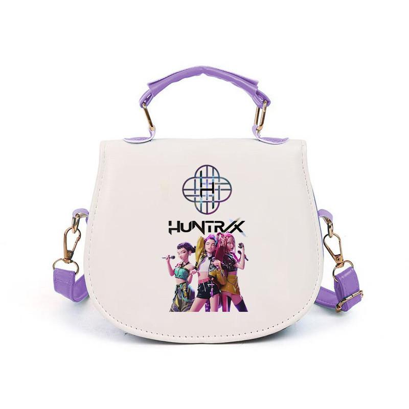 Girls Kpop Hunters Derpy Rumi Zoey Mira Printed Student Kids Casual Shoulder Crossbody Bags