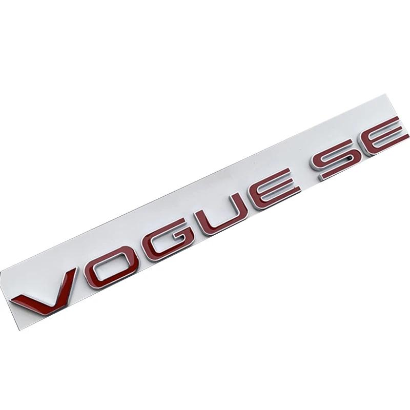 3D ABS черный значок багажника автомобиля наклейка с буквами наклейка Voguese логотип эмблема для HSE SCV6 SDV8 автомобильные аксессуары