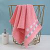 Towel Ribbon Grid Towel Grid Cotton Towel Adult Face Towel