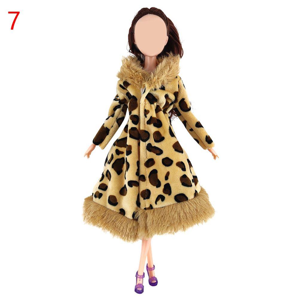 Toy Clothes Accessories For Baby Warm Clothes Fur Coat Winter Soft