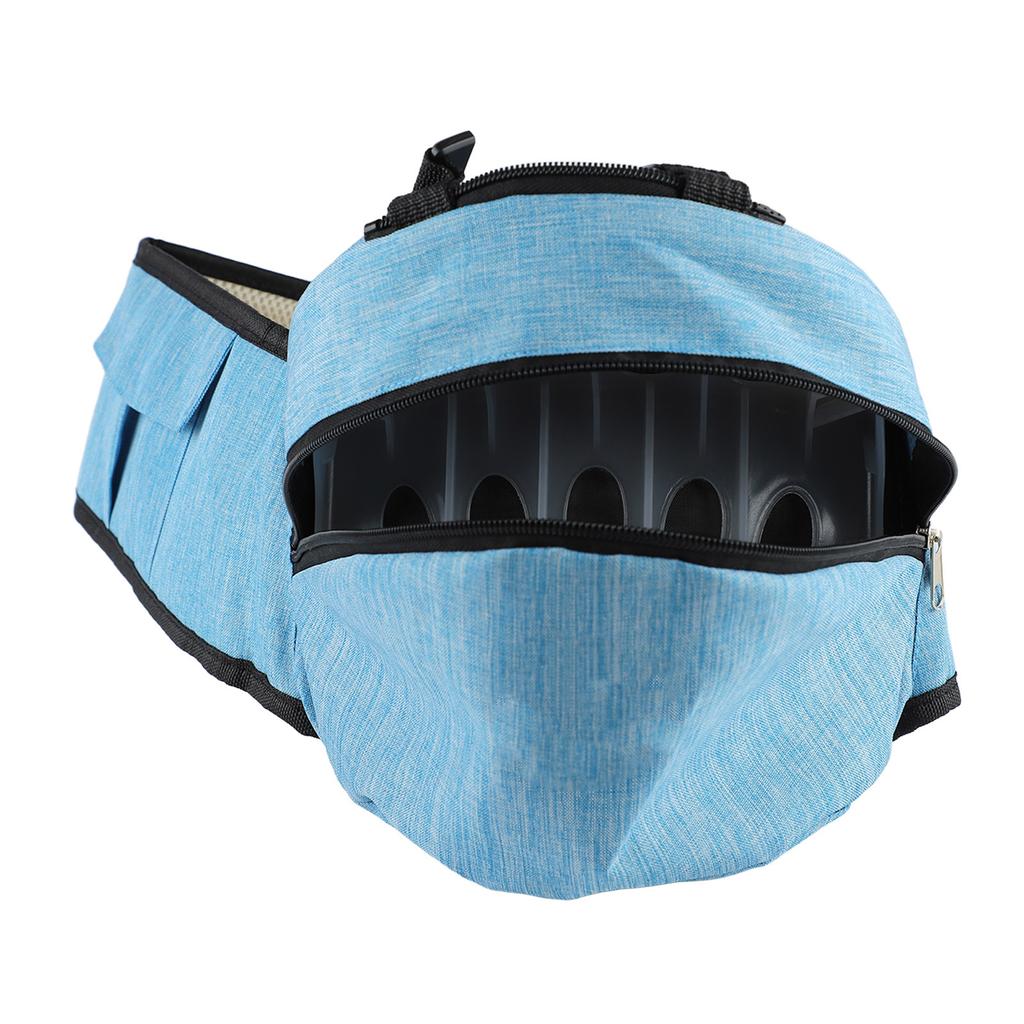 Детский табурет-переноска с мягким ремешком, синий, эргономичный, многофункциональный, для младенцев