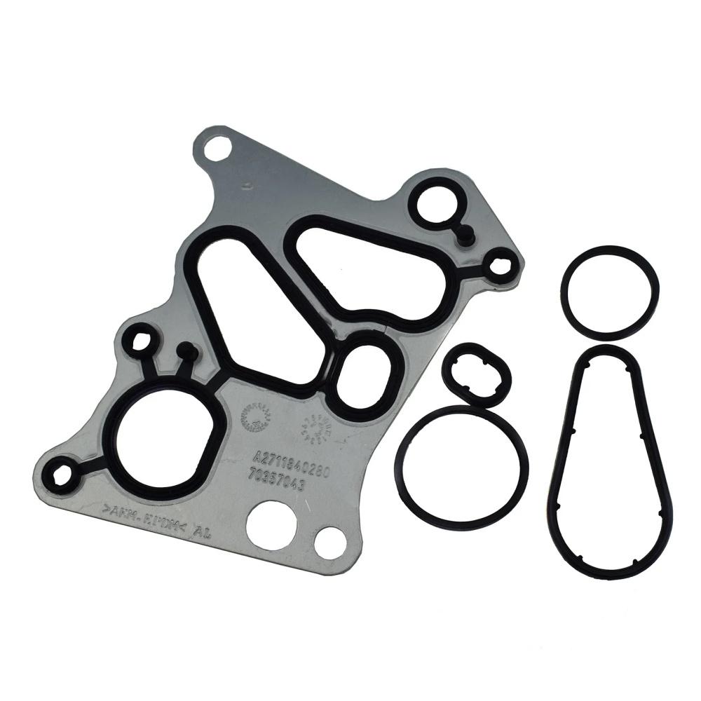 Oil Filter Housing Gasket & O-Rings 2711840280 For Mercedes-Benz C250